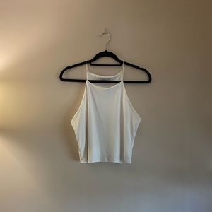 gaze White Tank size L